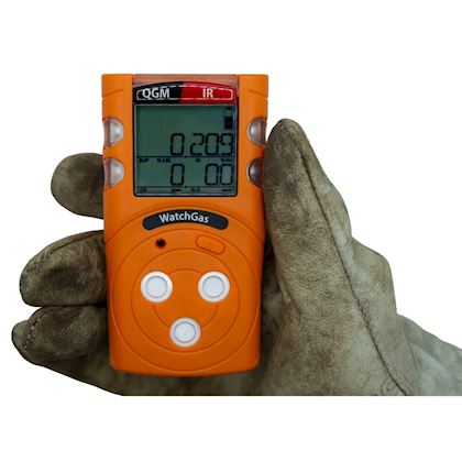 WatchGas QGM-CAT (WG6) multigasdetector met pellistorsensor voor R290 LEL 0-100%