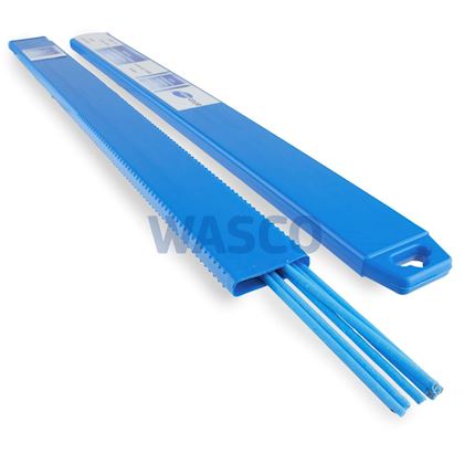 AircoBrazing staaf zilversoldeer 45% rond Ø2 x 500mm 200 gram + fluxmantel in blauwe nylon blisterverpakking