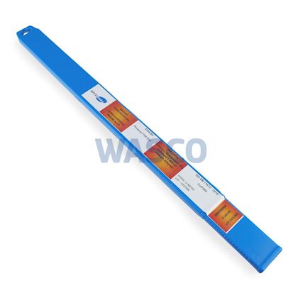 AircoBrazing staaf zilversoldeer 15% vierkant 2 x 2 x 500mm 500 gram in blauwe nylon verpakking